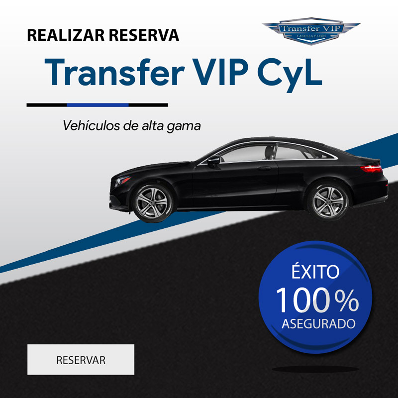 Realizar reserva transfer Valladolid vehículos de alta gama